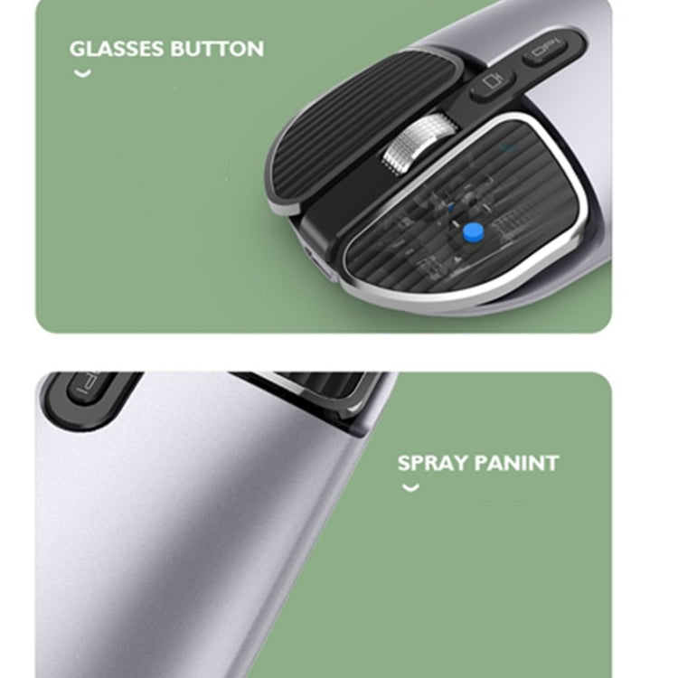 M203 2.4Ghz 5 Buttons 1600DPI Wireless Optical Mouse Computer Notebook Office Home Silent Mouse, Style:2.4G(Silver) - Wireless Mice by PMC Jewellery | Online Shopping South Africa | PMC Jewellery | Buy Now Pay Later Mobicred