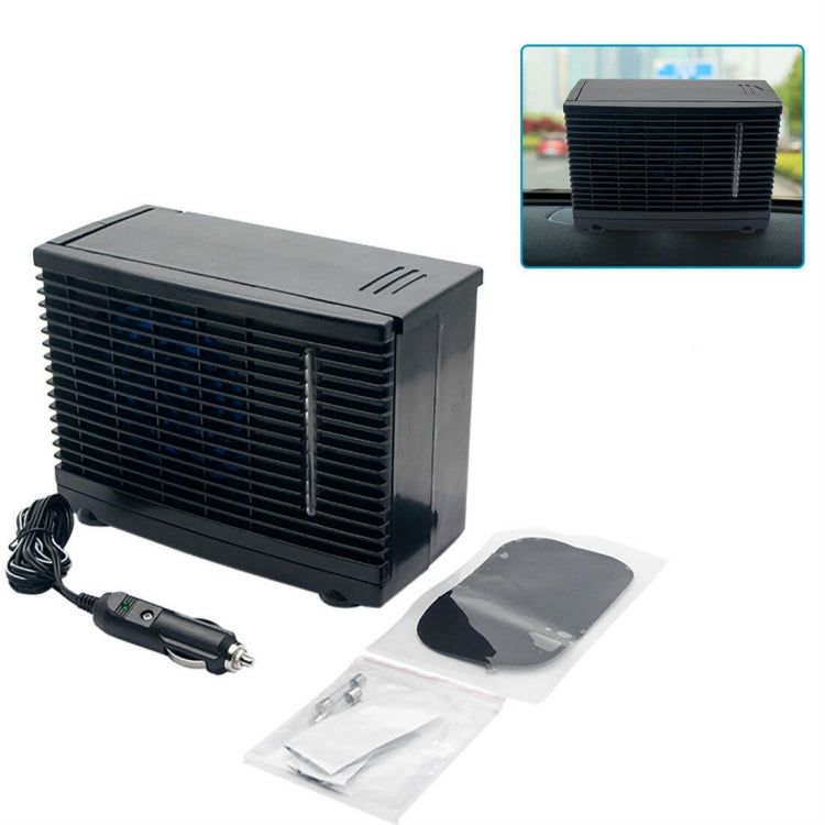 24V Large Truck Model Car Air Conditioner Fan Water Refrigerator Fan Car Water Cooler Fan Car Cooling Fan - Heating & Fans by PMC TechLife | Online Shopping South Africa | PMC TechLife | Buy Now Pay Later Mobicred