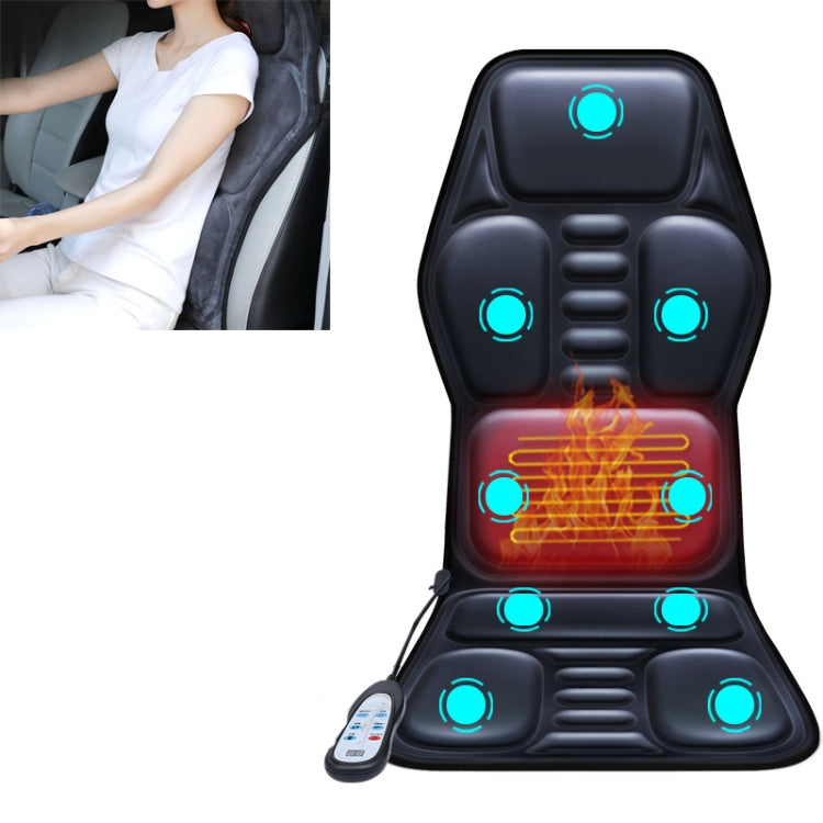 YJ-308 Car Massager Cervical Spine Neck Waist Car Home Heating Whole Body Multifunctional Massage Mat, Specification: Deluxe Edition - Seat Accessories by PMC TechLife | Online Shopping South Africa | PMC TechLife | Buy Now Pay Later Mobicred