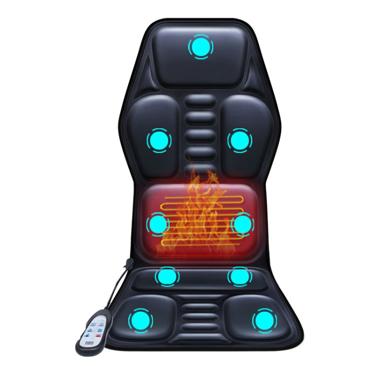 YJ-308 Car Massager Cervical Spine Neck Waist Car Home Heating Whole Body Multifunctional Massage Mat, Specification: Deluxe Edition - Seat Accessories by PMC TechLife | Online Shopping South Africa | PMC TechLife | Buy Now Pay Later Mobicred