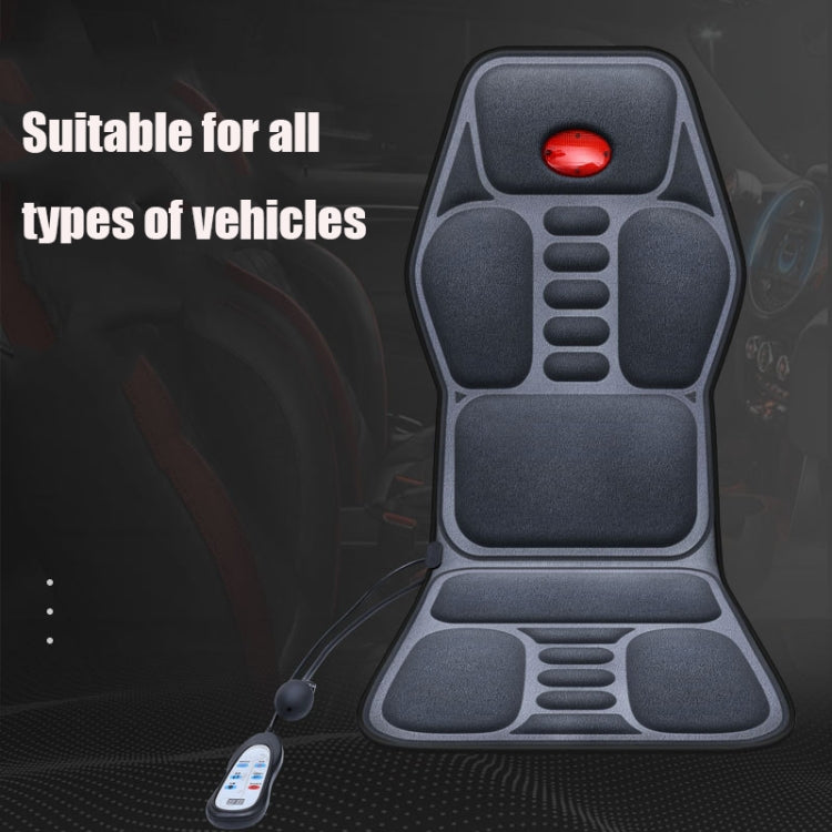 YJ-308 Car Massager Cervical Spine Neck Waist Car Home Heating Whole Body Multifunctional Massage Mat, Specification: Deluxe Edition - Seat Accessories by PMC TechLife | Online Shopping South Africa | PMC TechLife | Buy Now Pay Later Mobicred