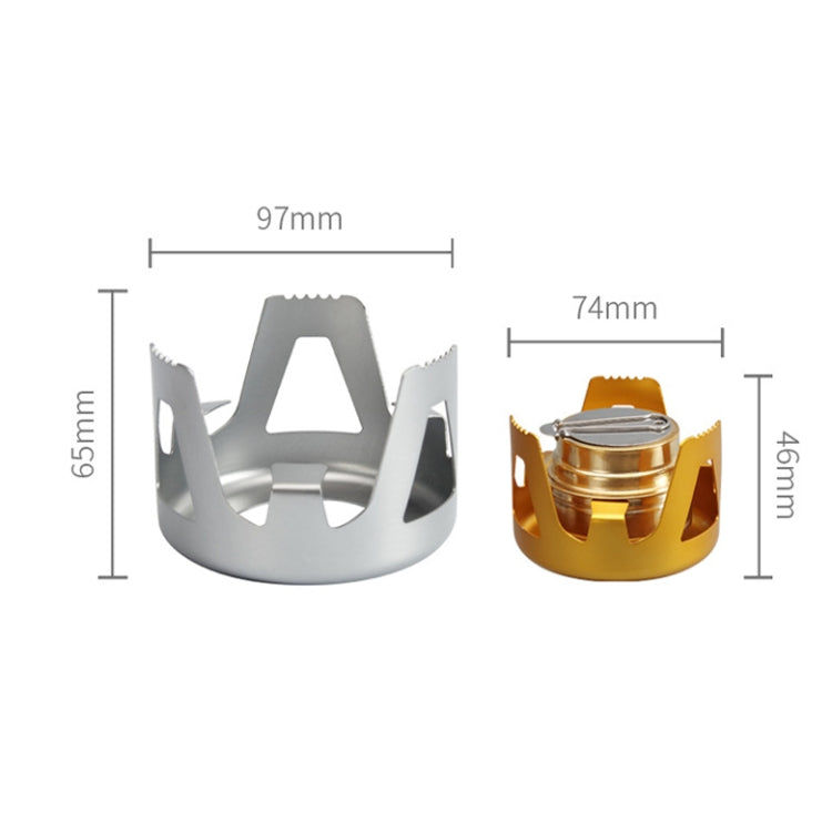 Outdoor Camping Alcohol Stove Vaporized Liquid Alcohol Atove Mini Alcohol Stove Portable Creative Alcohol Stove(Gray) - Cookwares & Tablewares by PMC TechLife | Online Shopping South Africa | PMC TechLife