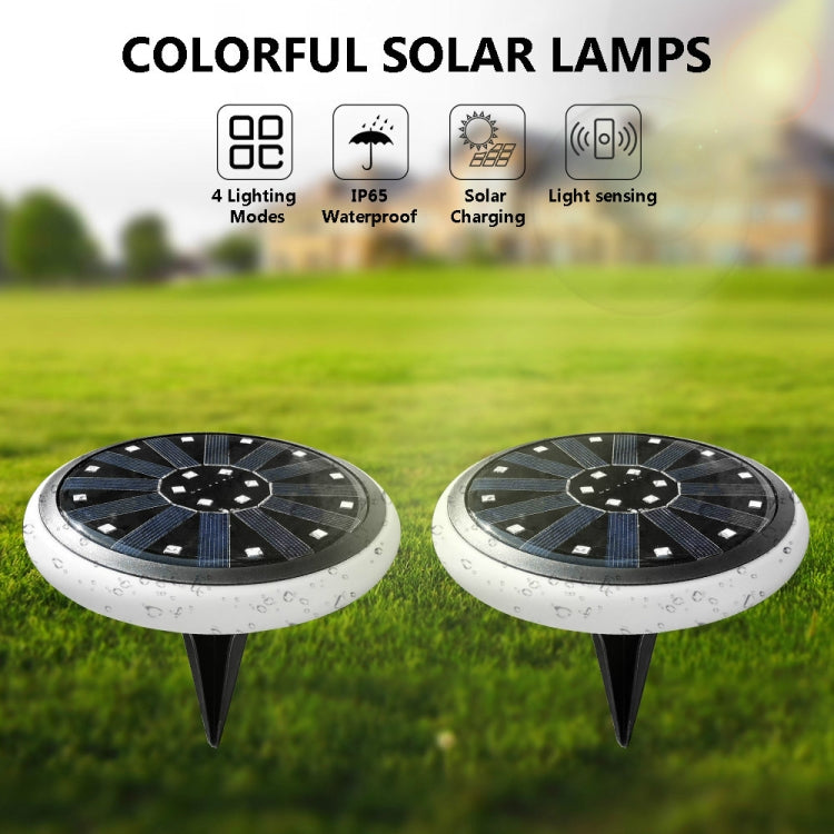 LED Solar Buried Lamp Stainless Steel Outdoor RGB Grass Garden Light - Buried Lights by PMc TechLife | Online Shopping South Africa | PMc TechLife | Buy Now Pay Later Mobicred