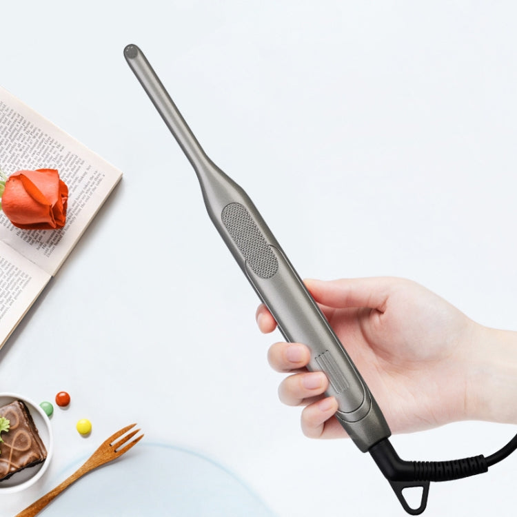 Small Wave Curling Iron For Men Beard Curling Iron 3D Ceramic Thermostat Hair Straightener(EU Plug) - Hair Curler by PMC TechLife | Online Shopping South Africa | PMC TechLife