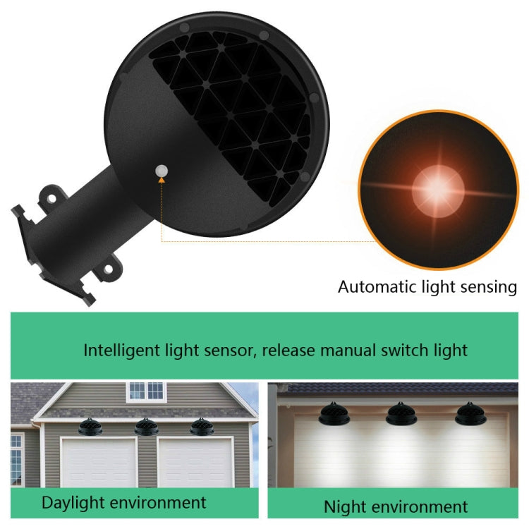 100W LED Outdoor Light Sensing IP65 Waterproof Wall Lamp Garden Courtyard Street Light(Warm White Light) - Street Lights by PMc TechLife | Online Shopping South Africa | PMc TechLife | Buy Now Pay Later Mobicred
