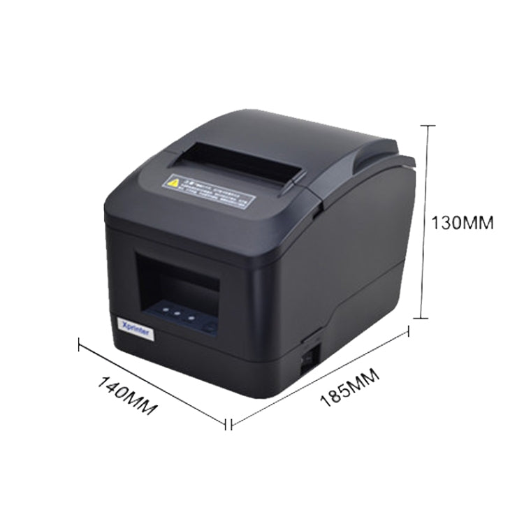 Xprinter XP-A160M Thermal Printer Catering Bill POS Cash Register Printer, Style:UK Plug(USB) - free shipping - PMC Jewellery - Order now!