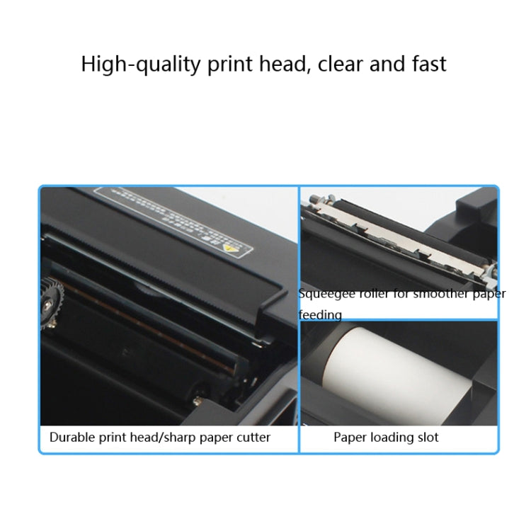 Xprinter XP-A160M Thermal Printer Catering Bill POS Cash Register Printer, Style:US Plug(Network Port LAN) - free shipping - PMC Jewellery - Order now!
