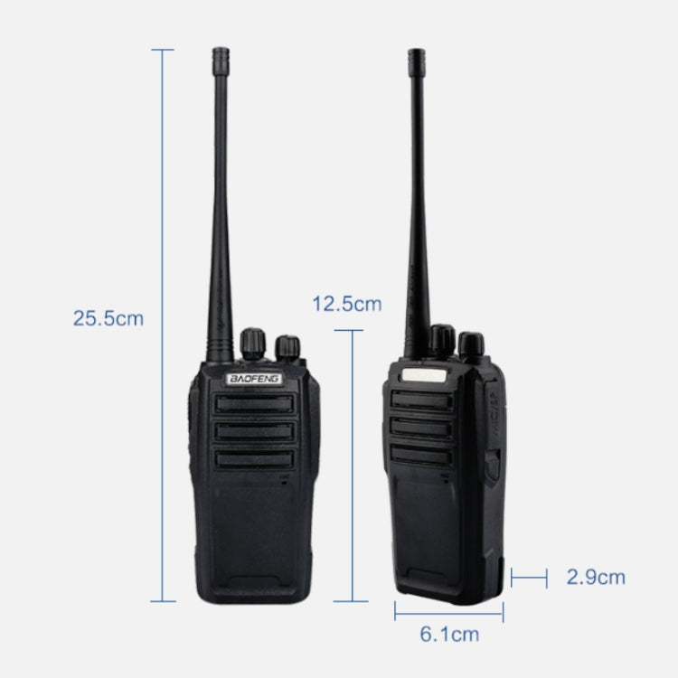 Baofeng BF-UV6D Civil Hotel Outdoor Construction Site Mobile High-power Walkie-talkie, Plug Specifications:EU Plug - free shipping - PMC Jewellery - Order now!