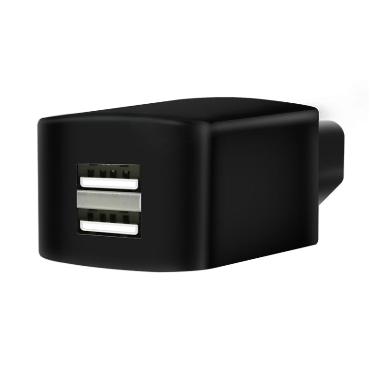 3 PCS Universal Car Intelligent Reverse Connection Lithium Battery Electric Car Mobile Phone Charger, Style:Extended Black Double Port 2A - Battery Charger by PMC TechLife | Online Shopping South Africa | PMC TechLife | Buy Now Pay Later Mobicred