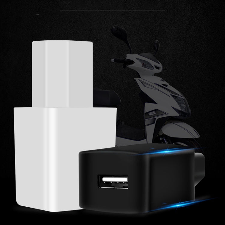 3 PCS Universal Car Intelligent Reverse Connection Lithium Battery Electric Car Mobile Phone Charger, Style:Extended Black Double Port 2A - Battery Charger by PMC TechLife | Online Shopping South Africa | PMC TechLife | Buy Now Pay Later Mobicred