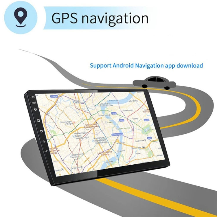 Universal Machine Android Smart Navigation Car Navigation DVD Reversing Video Integrated Machine, Size:9inch 2+16G, Specification:Standard - Car DVD by PMC TechLife | Online Shopping South Africa | PMC TechLife | Buy Now Pay Later Mobicred