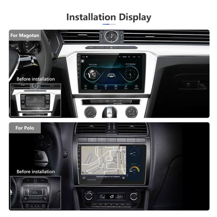 Universal Machine Android Smart Navigation Car Navigation DVD Reversing Video Integrated Machine, Size:10inch 1+16G, Specification:Standard+12 Lights Camera - Car DVD by PMC TechLife | Online Shopping South Africa | PMC TechLife | Buy Now Pay Later Mobicred
