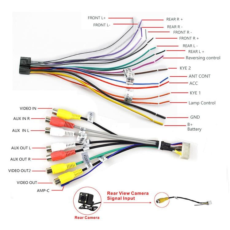 Universal Machine Android Smart Navigation Car Navigation DVD Reversing Video Integrated Machine, Size:10inch 2+32G, Specification:Standard+12 Lights Camera - Car DVD by PMC TechLife | Online Shopping South Africa | PMC TechLife | Buy Now Pay Later Mobicred