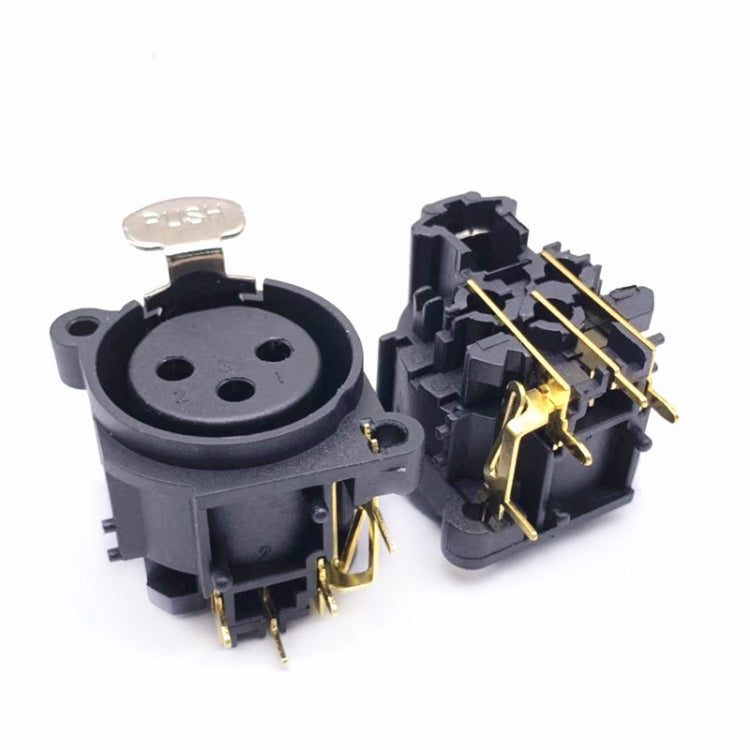 20 PCS Three-core XLR Socket Balanced Audio Card Dragon Socket Male and Female Socket(Female Socket) - free shipping - PMC Jewellery - Order now!