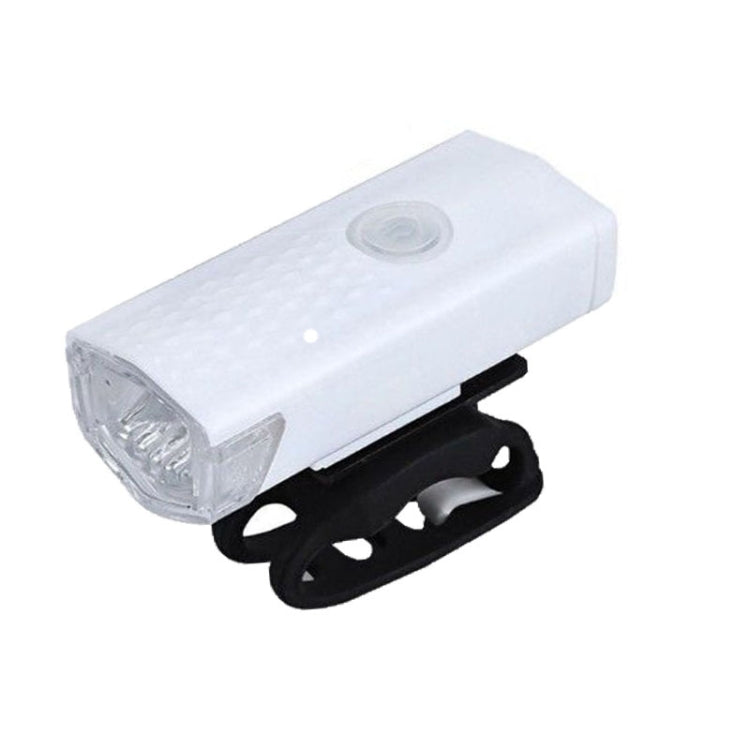 Bicycle USB Charging Headlight Lighting Cycling Equipment, Color:White 2255 Light - Headlights by PMC TechLife | Online Shopping South Africa | PMC TechLife | Buy Now Pay Later Mobicred