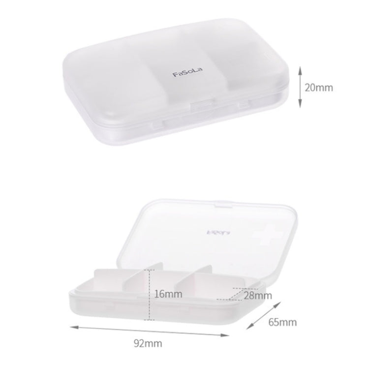 FaSoLa Pill Box Portable Dispensing Mini Medicine Sealed Box - free shipping - PMC TechLife - Order now!