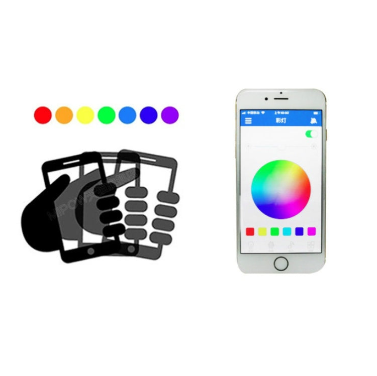 E27 LED Music Bulb Smart Colorful Remote Control Wake Up Light, Color temperature: APP+Remote Control - Smart Light Bulbs by PMC TechLife | Online Shopping South Africa | PMC TechLife | Buy Now Pay Later Mobicred