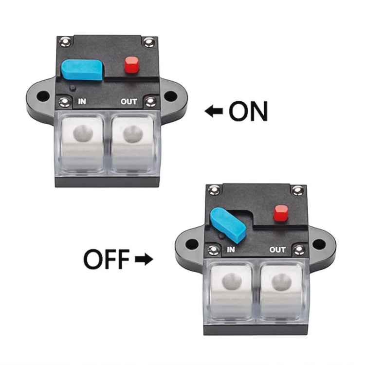 60A Auto Circuit Breaker Car Audio Fuse Holder Power Insurance Automatic Switch(Blue) - Fuse by PMC TechLife | Online Shopping South Africa | PMC TechLife | Buy Now Pay Later Mobicred