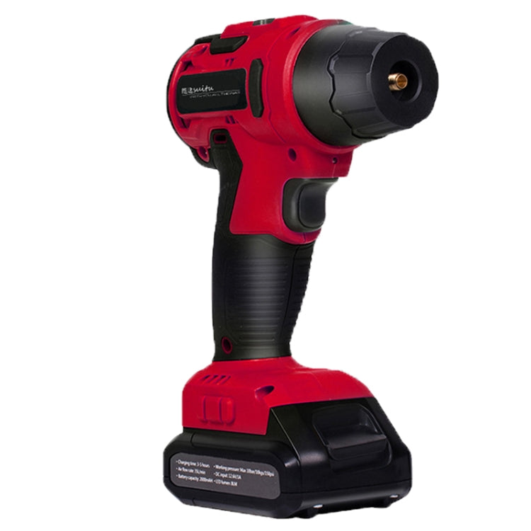 SUITU High-pressure Handheld Smart Digital Display Car Portable Wireless Tire Inflator(Red) - Inflatable Pump by SUITU | Online Shopping South Africa | PMC TechLife | Buy Now Pay Later Mobicred