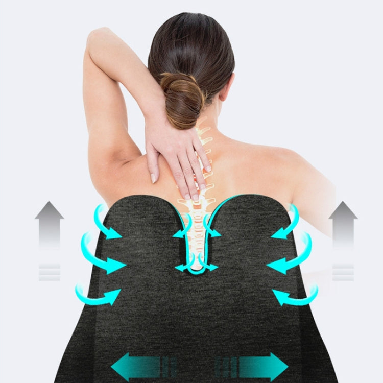 Car Seat Lumbar Support Cushion Memory Foam Office Lumbar Cushion, Size: Bandage(Light Gray) - Seat Accessories by PMC TechLife | Online Shopping South Africa | PMC TechLife | Buy Now Pay Later Mobicred