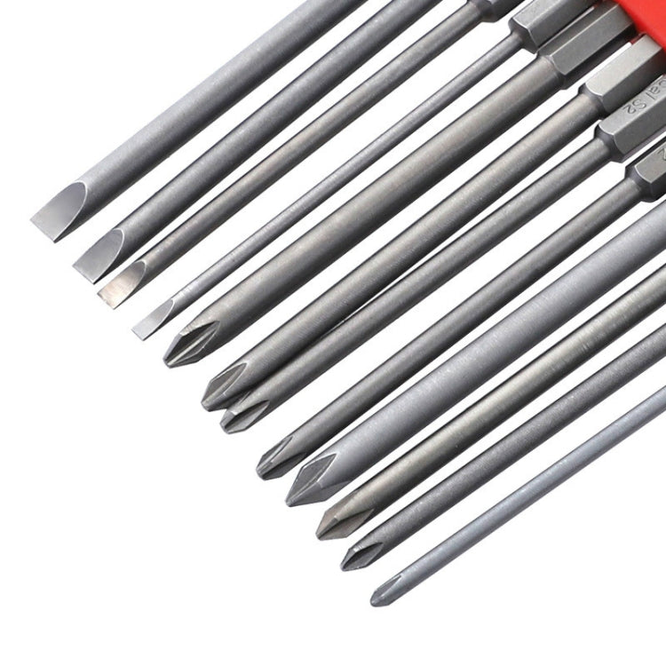 12 PCS / Set Screwdriver Bit With Magnetic S2 Alloy Steel Electric Screwdriver, Specification:9 - Drill & Drill Bits by PMC TechLife | Online Shopping South Africa | PMC TechLife | Buy Now Pay Later Mobicred