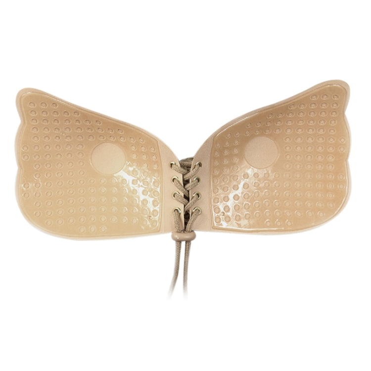 Women Self-Adhesive Strapless Bandage Blackless Solid Bra Silicone Underwear Invisible Bra, Size:XL(T Khaki) - free shipping - PMC TechLife - Order now!