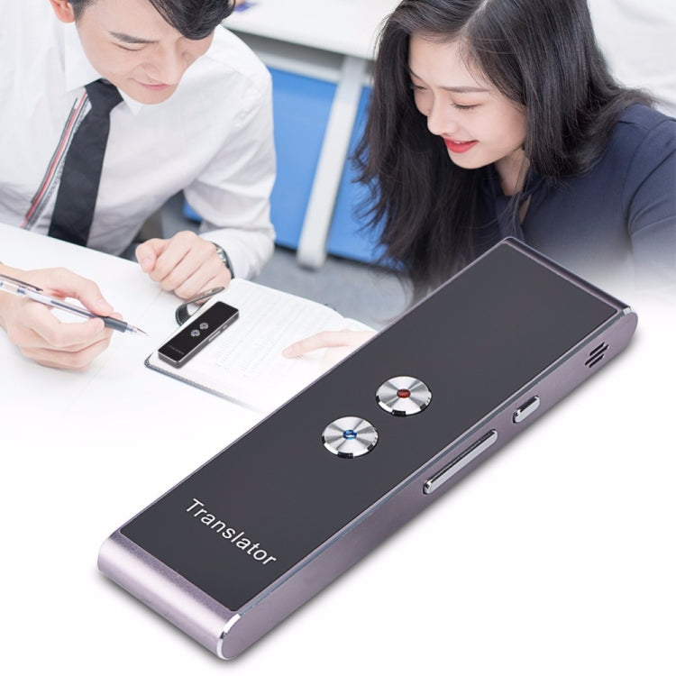 Portable Smart Voice Translator Upgrade Version for Learning Travel Business Meeting 3 in 1 voice Text Photo Language Translator(Black) -  by PMC TechLife | Online Shopping South Africa | PMC TechLife | Buy Now Pay Later Mobicred