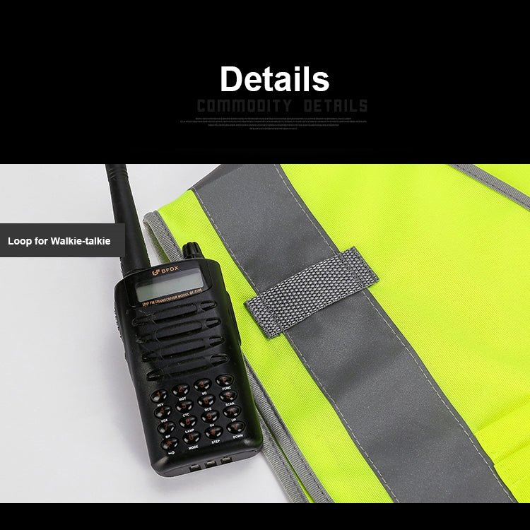 Multi-pockets Safety Vest Reflective Workwear Clothing, Size:M-Chest 112cm(Blue) - Reflective Safety Clothing by PMC Jewellery | Online Shopping South Africa | PMC Jewellery | Buy Now Pay Later Mobicred