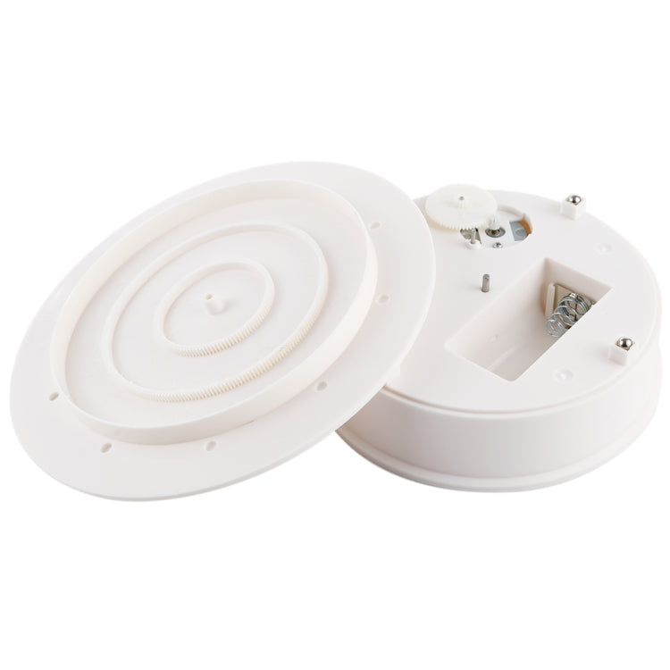 20cm 360 Degree Electric Rotating Turntable Display Stand Photography Video Shooting Props Turntable, Load 1.5kg, Powered by Battery(White) - free shipping - PMc TechLife - Order now!
