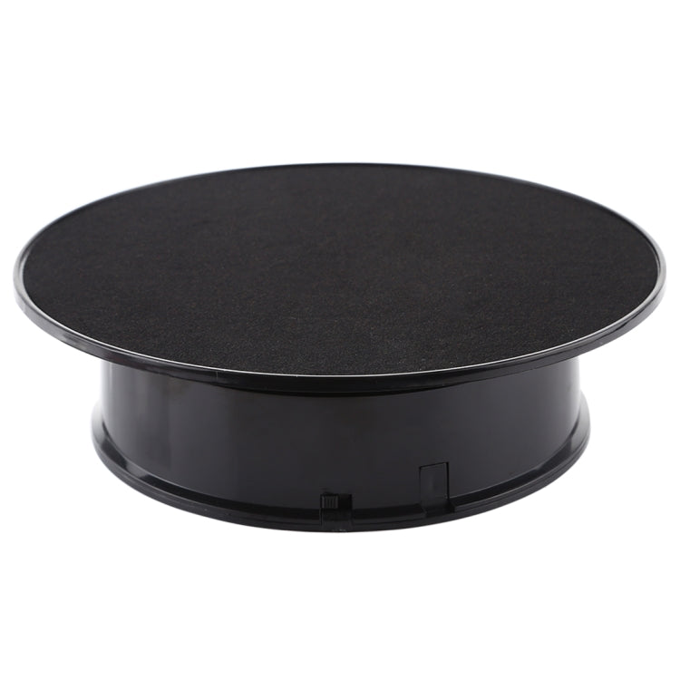 30cm 360 Degree Electric Rotating Turntable Display Stand Video Shooting Props Turntable for Photography, Load 4kg (Black) - free shipping - PMc TechLife - Order now!
