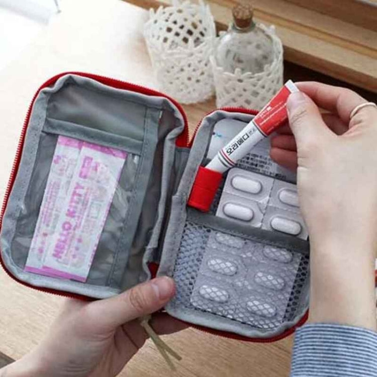 Outdoor Traveling Carry-On First Aid Small Medicine Bag Portable Mini Organizer Medical Bag(Red) - free shipping - PMC TechLife - Order now!