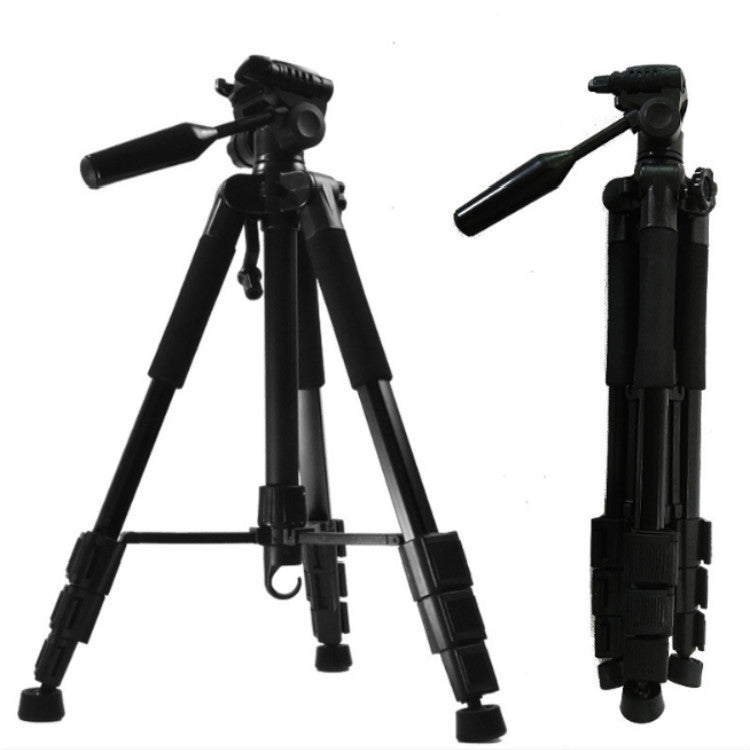 ET-668 Mobile Phone Camera Photography Tripod Live Support(Black) - Tripods by PMC TechLife | Online Shopping South Africa | PMC TechLife | Buy Now Pay Later Mobicred