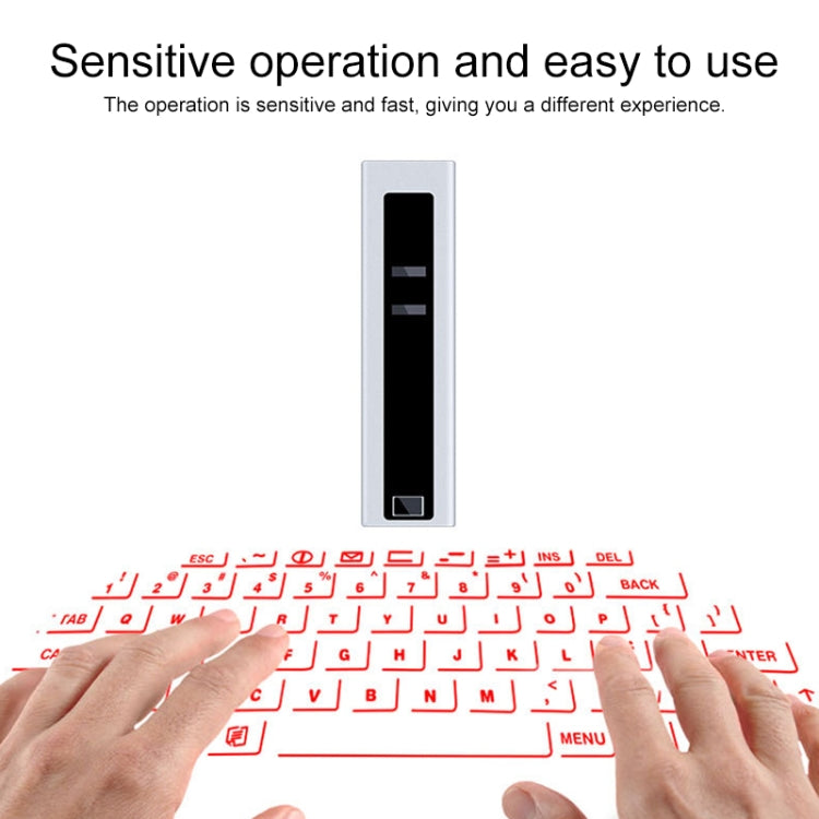 F2 Portable Lipstick Laser Virtual Laser Projection Mouse And Keyboard(Black) - Laser Keyboard by PMC Jewellery | Online Shopping South Africa | PMC Jewellery | Buy Now Pay Later Mobicred