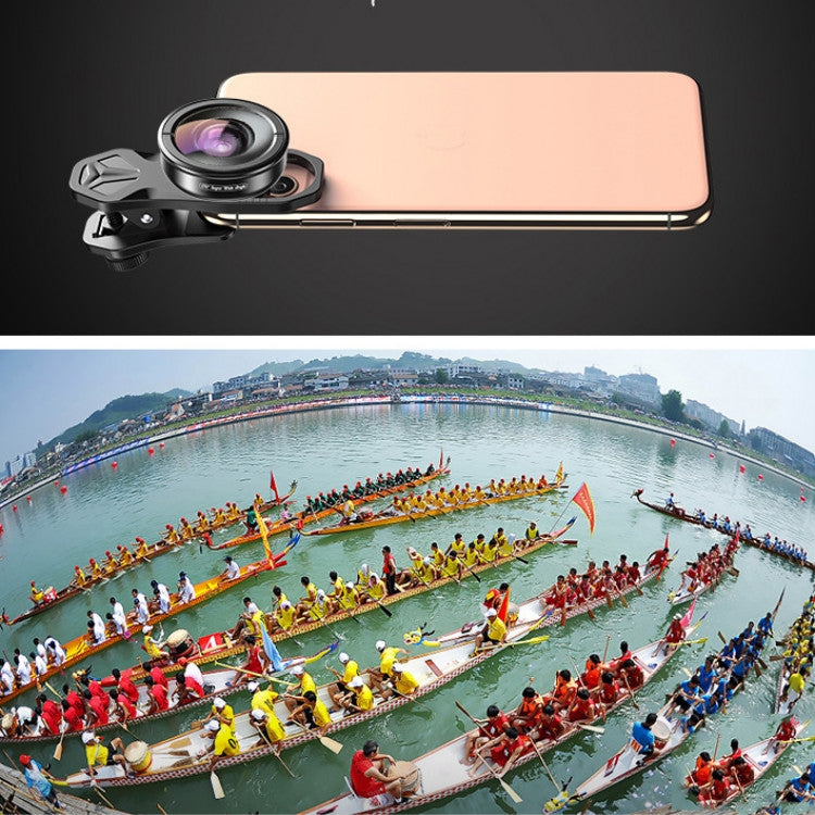 APEXEL APL-HB170 170 Degrees Ultra Wide Angle Professional HD External Mobile Phone Universal Lens - free shipping - PMC Jewellery - Order now!