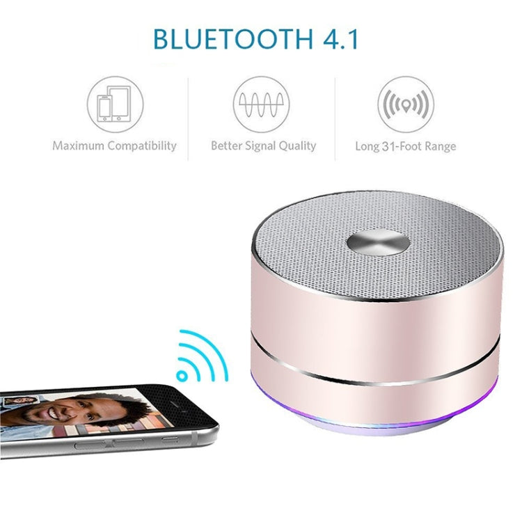 Portable Wireless Bluetooth Speaker Stereo LED Speakers with Built-in Mic MP3 MINI Subwoof Smart Column Loudspeaker - Desktop Speaker by PMC TechLife | Online Shopping South Africa | PMC TechLife