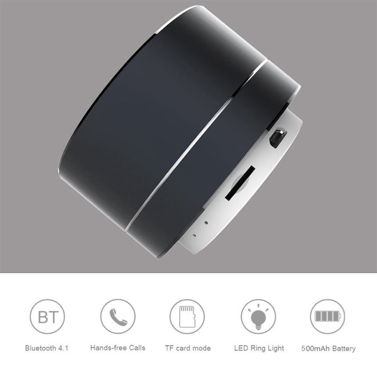 Portable Wireless Bluetooth Speaker Stereo LED Speakers with Built-in Mic MP3 MINI Subwoof Smart Column Loudspeaker - Desktop Speaker by PMC TechLife | Online Shopping South Africa | PMC TechLife