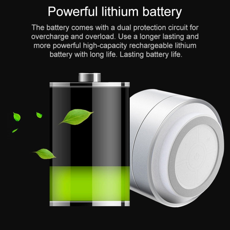 Portable Wireless Bluetooth Speaker Stereo LED Speakers with Built-in Mic MP3 MINI Subwoof Smart Column Loudspeaker - Desktop Speaker by PMC TechLife | Online Shopping South Africa | PMC TechLife