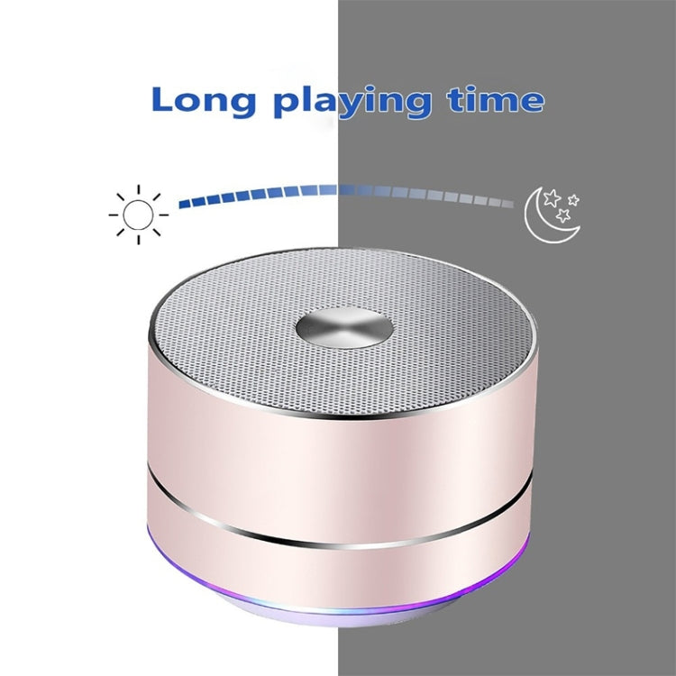 Portable Wireless Bluetooth Speaker Stereo LED Speakers with Built-in Mic MP3 MINI Subwoof Smart Column Loudspeaker(Grey) - Desktop Speaker by PMC TechLife | Online Shopping South Africa | PMC TechLife