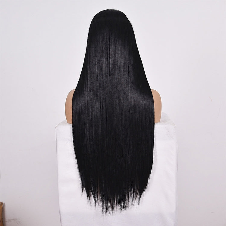 Straight Lace Front Human Hair Wigs, Stretched Length:26 inches, Style:2 - free shipping - PMC TechLife - Order now!