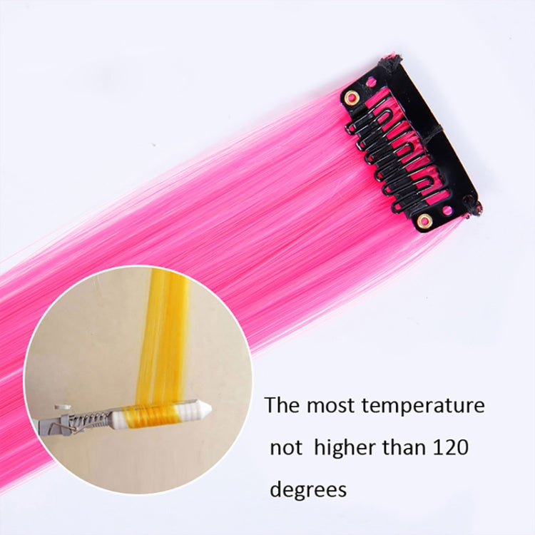 10 PCS Chemical Fiber Wig One-Step Gradient Color Single Card Wig, Stretched Length:24inches(24#) - free shipping - PMC TechLife - Order now!