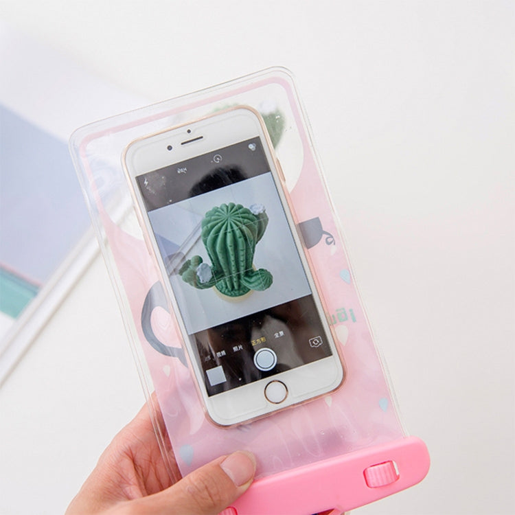 10 PCS Large Outdoor Photo Transparent Waterproof Cartoon Mobile Phone Bag, Style:Elephant - free shipping - PMc TechLife - Order now!