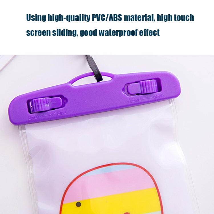 10 PCS Large Outdoor Photo Transparent Waterproof Cartoon Mobile Phone Bag, Style:Puppy - free shipping - PMc TechLife - Order now!