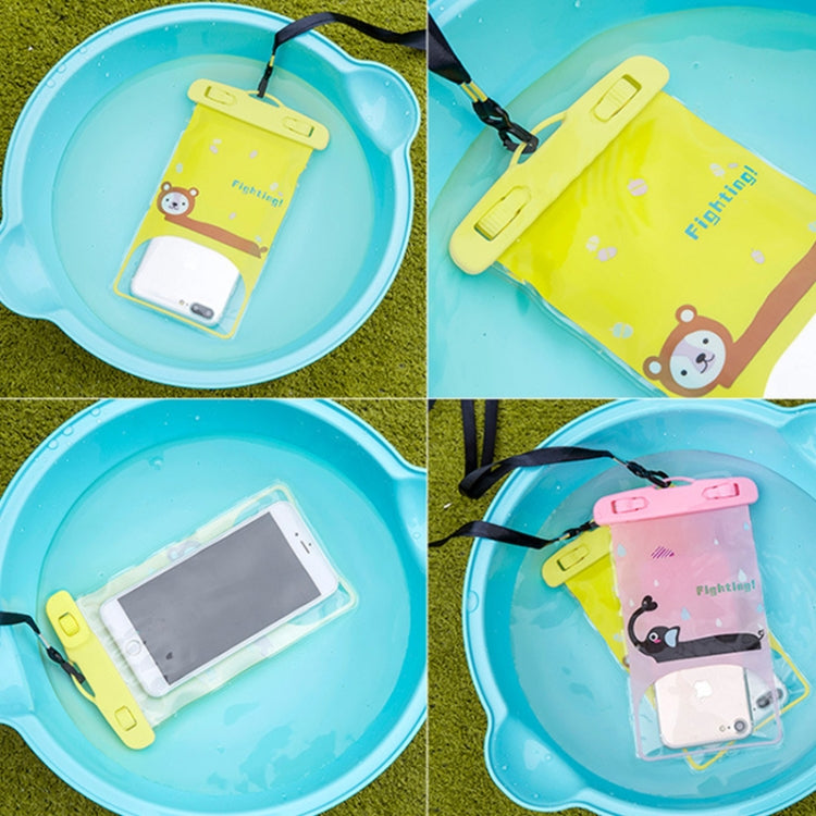 10 PCS Large Outdoor Photo Transparent Waterproof Cartoon Mobile Phone Bag, Style:Big Elephant - Waterproof Bag by PMc TechLife | Online Shopping South Africa | PMc TechLife | Buy Now Pay Later Mobicred