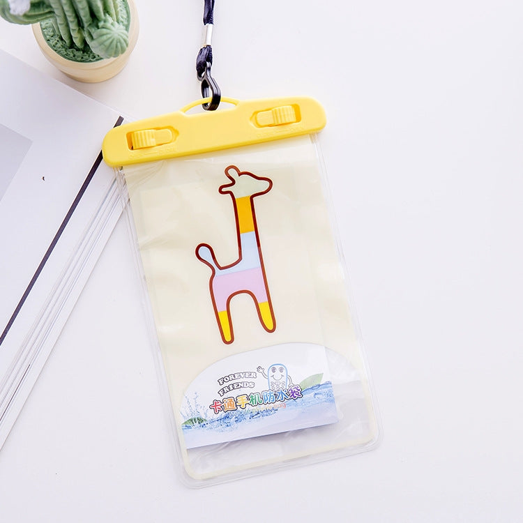 10 PCS Large Outdoor Photo Transparent Waterproof Cartoon Mobile Phone Bag, Style:Fawn - Waterproof Bag by PMc TechLife | Online Shopping South Africa | PMc TechLife | Buy Now Pay Later Mobicred