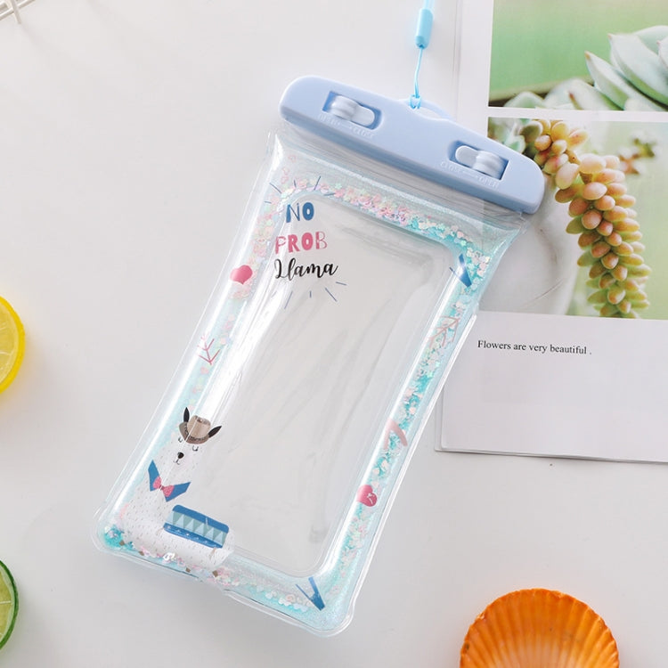 Cartoon Transparent Swimming Inflatable Air Bag Floating Mobile Phone Waterproof Bag, Random Color Delivery - Waterproof Bag by PMc TechLife | Online Shopping South Africa | PMc TechLife | Buy Now Pay Later Mobicred