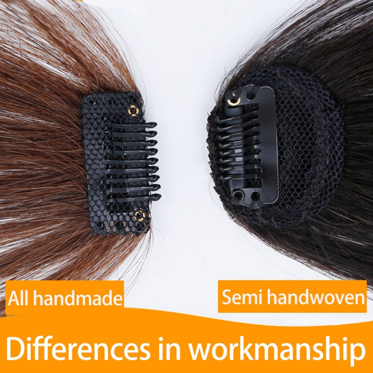 Fake Bangs Clip Hairpiece Synthetic Bangs Hair(Brown) - free shipping - PMC TechLife - Order now!