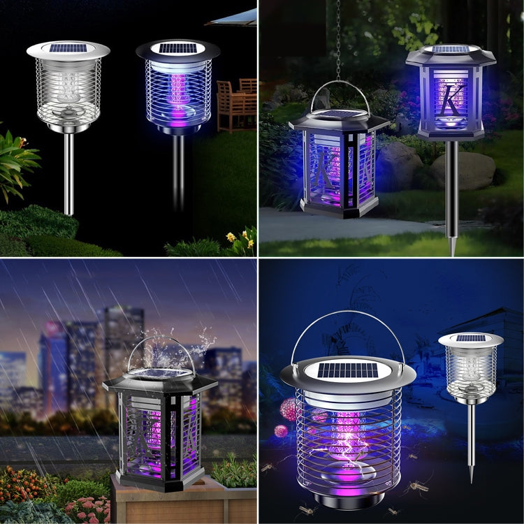 Outdoor Solar Waterproof Mosquito Lamp Mosquito Repellent, Color:TM02 Black - Outdoor Insect Repellent by PMC TechLife | Online Shopping South Africa | PMC TechLife | Buy Now Pay Later Mobicred