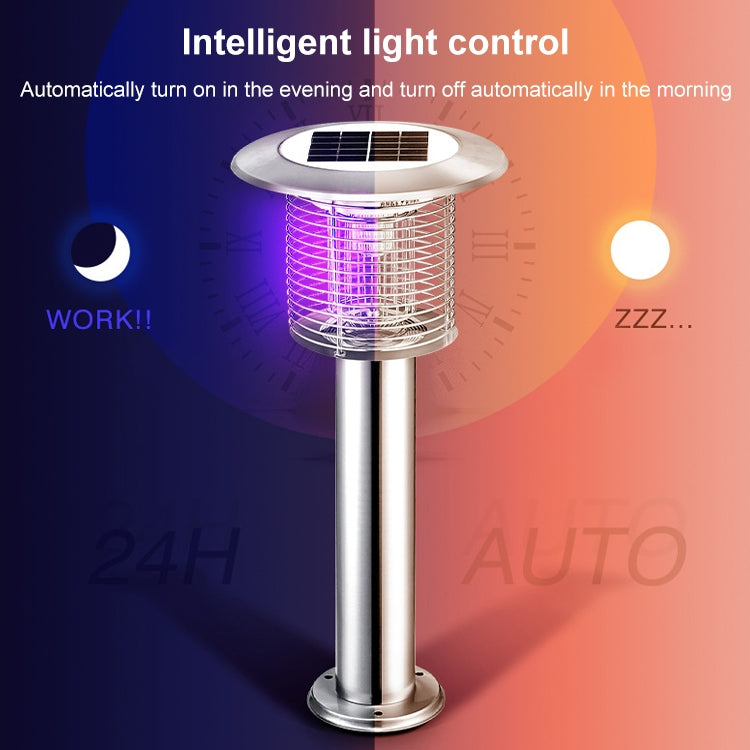Outdoor Solar Waterproof Mosquito Lamp Mosquito Repellent, Color:TM03 Silver - Outdoor Insect Repellent by PMC TechLife | Online Shopping South Africa | PMC TechLife | Buy Now Pay Later Mobicred