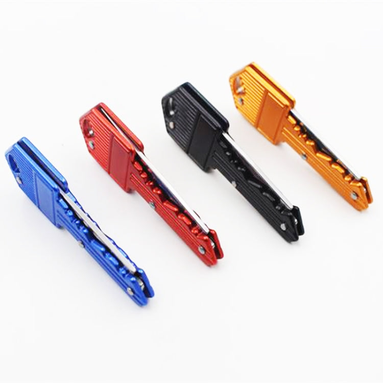 Key Chain Portable Folding Knife Peeler Mini Camping Key-shaped Self-defense Knife - Self-defense Protection by PMC TechLife | Online Shopping South Africa | PMC TechLife | Buy Now Pay Later Mobicred