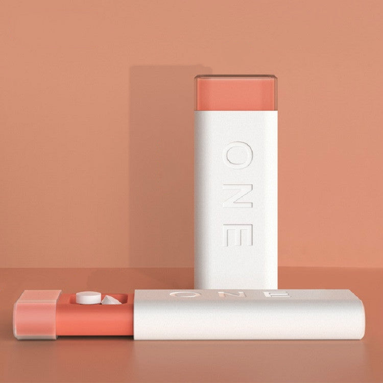 Portable Mini Dispensing Pill Box to Store Pill Sealed Box(Ivory White) - Pill Boxes by PMC TechLife | Online Shopping South Africa | PMC TechLife